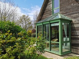 Veranda de la chaumière Les Iris