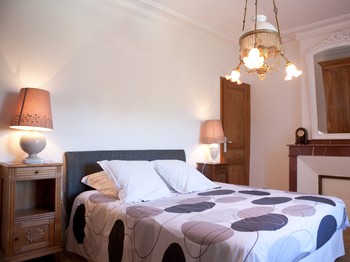 chambre côté piscine