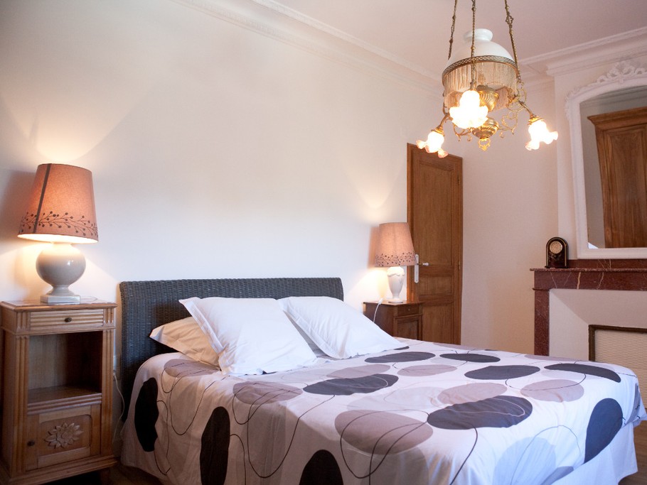 chambre côté piscine