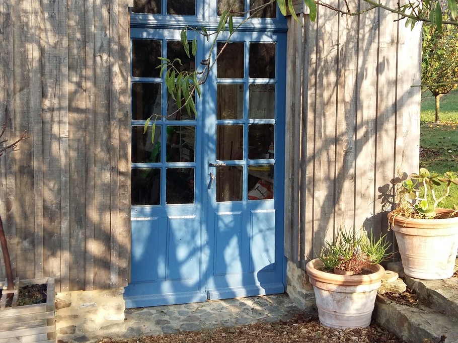 Winter garden in our vegetable patch
