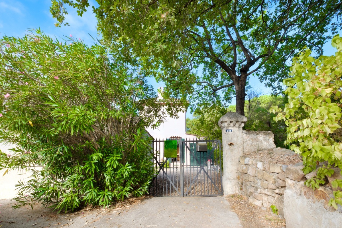 Portail d'entrée, gîte le Floriège à Vidauban (Provence, Var)