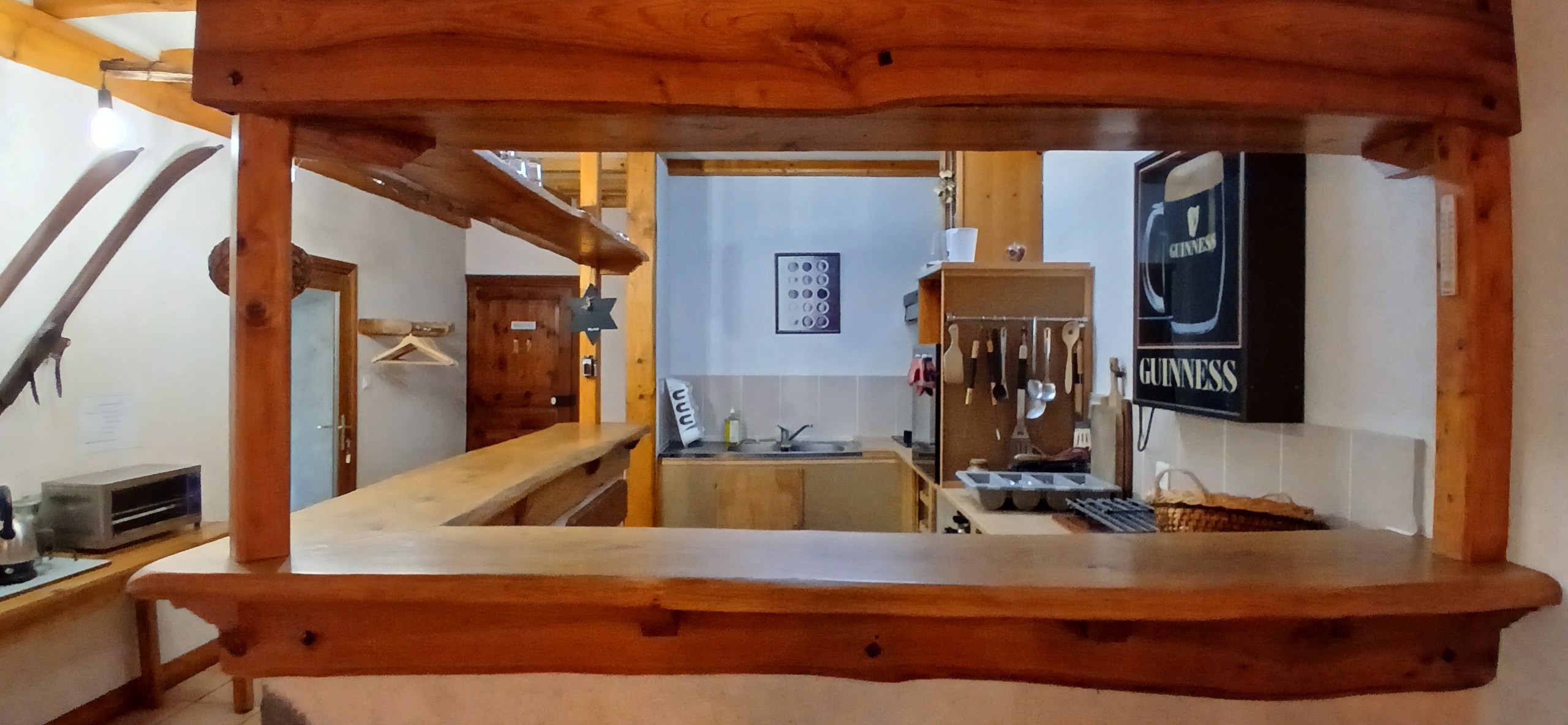 Gîte "Mont Carmel" : The kitchen