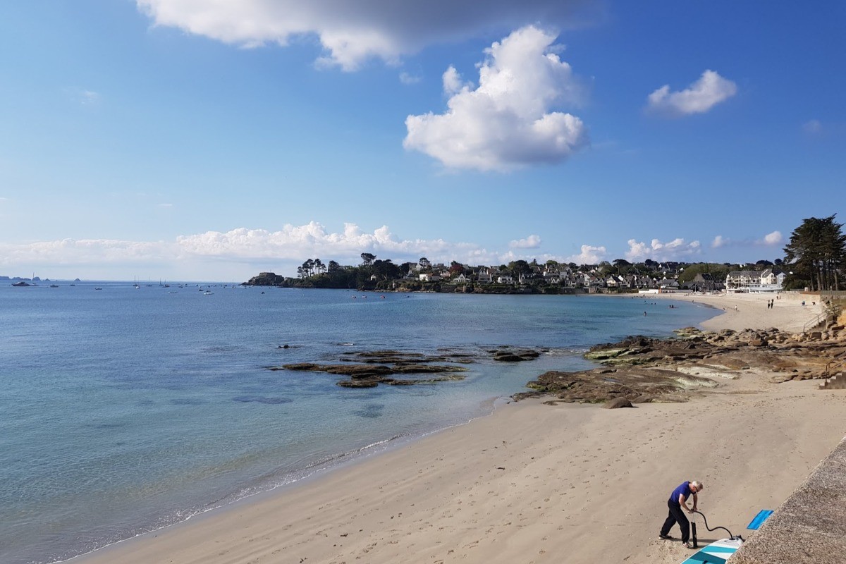 Plage du Trez Hir face à la location