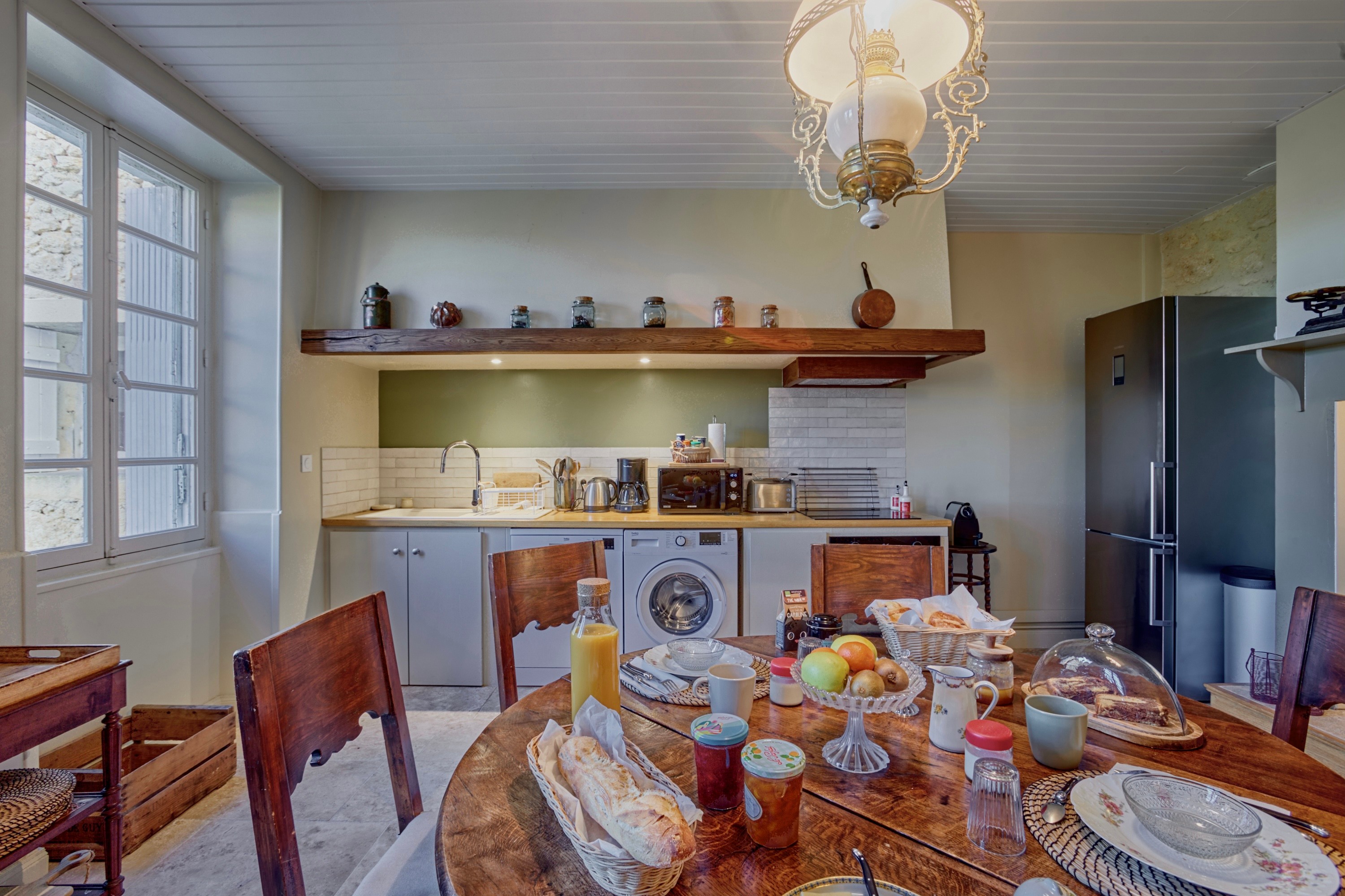 Cuisine du gîte Charme