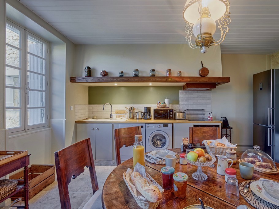 Cuisine du gîte Charme