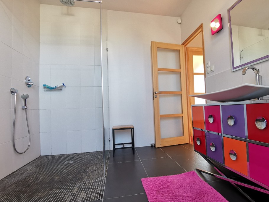 Salle d'eau avec WC au RDC