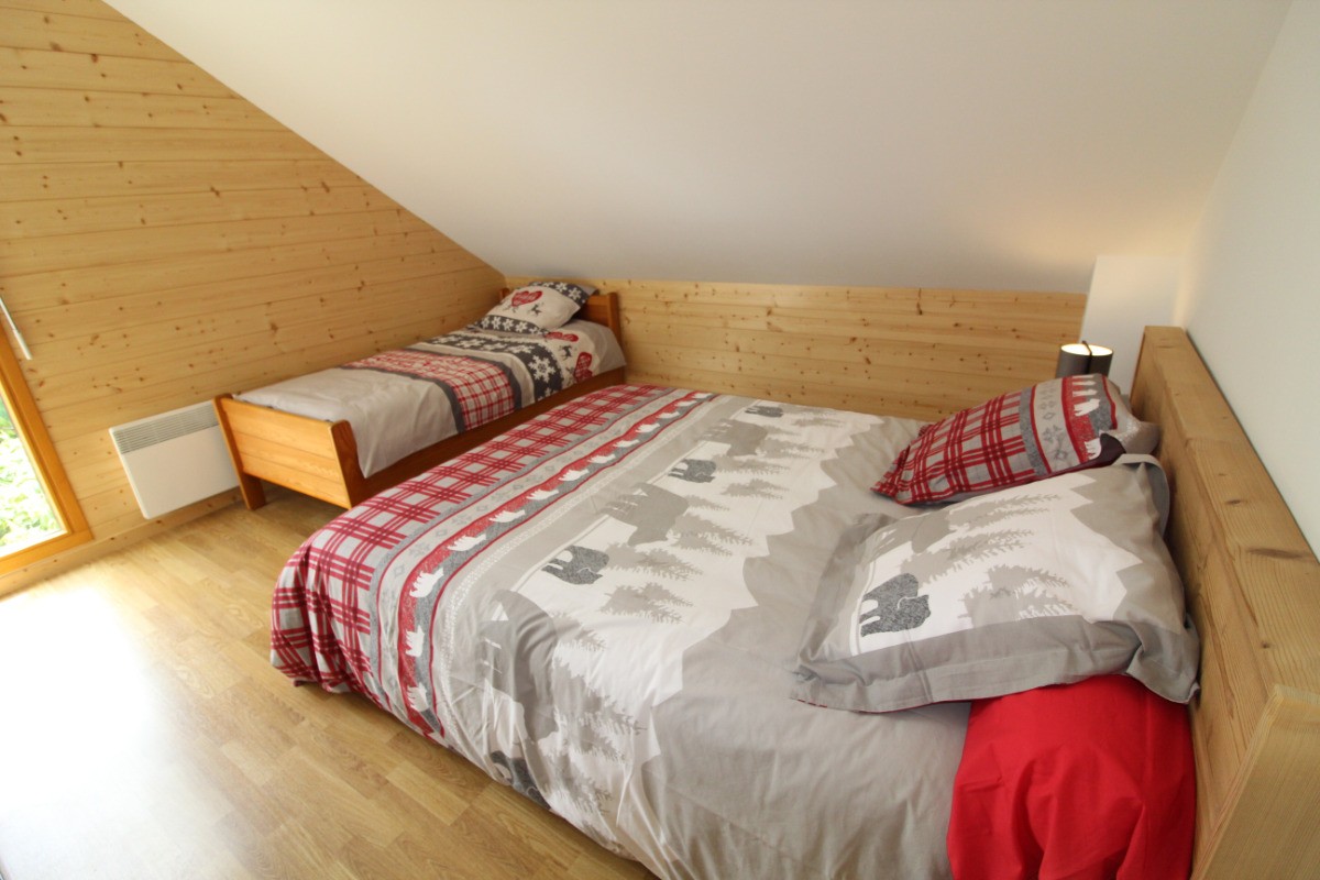 Ch "Soleil" un lit de 160 et un lit de 90 - Chalet Saint Mamet