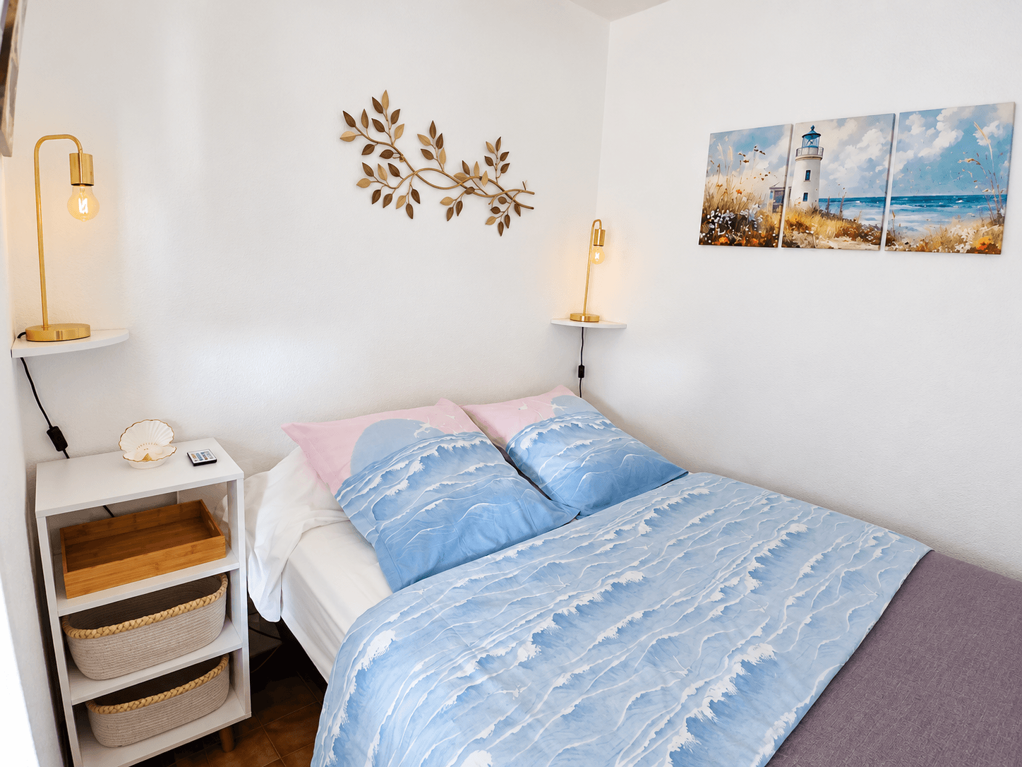 Chambre 2 - Appartement rez-de-jardin/terrasse - moliets-plage - landes