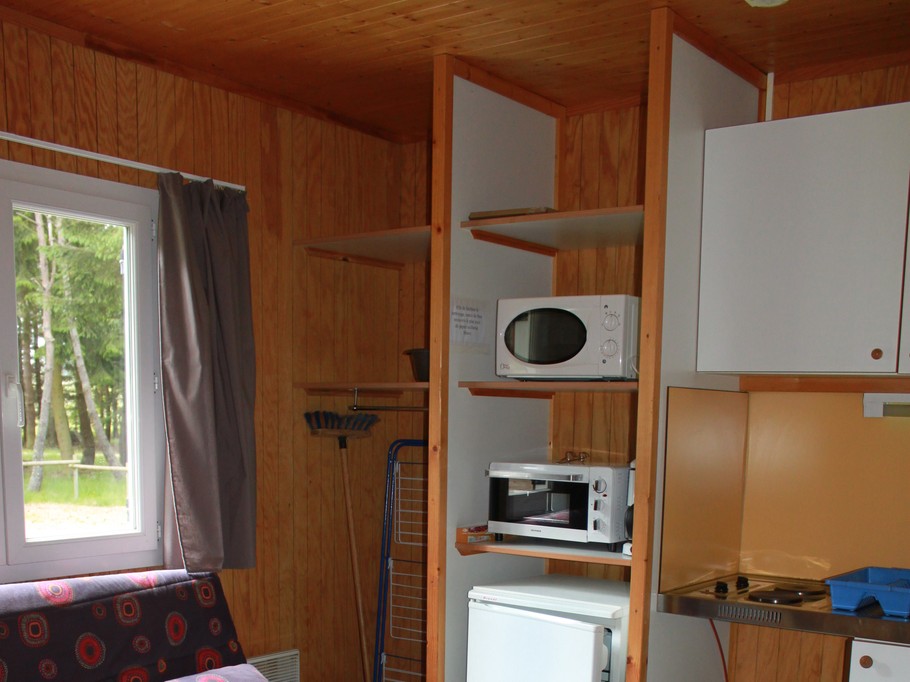 Salon-kitchenette (chalet GL + SUP)