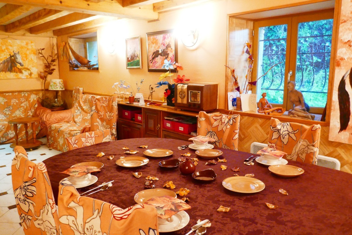 Salle à manger commune