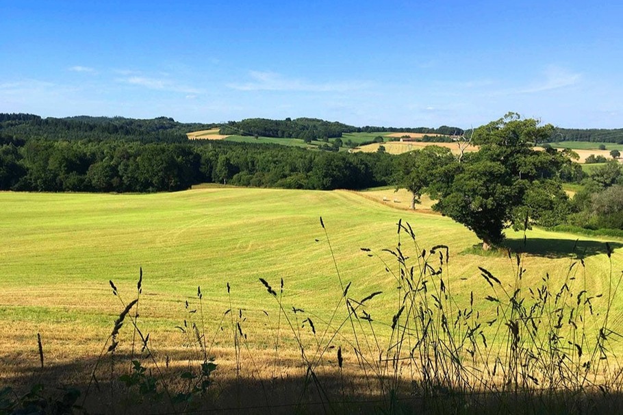View of the countryside