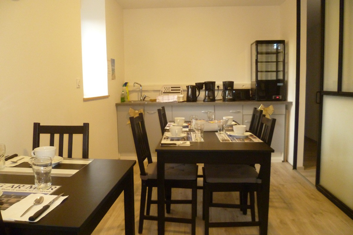 Espace petit-déjeuner