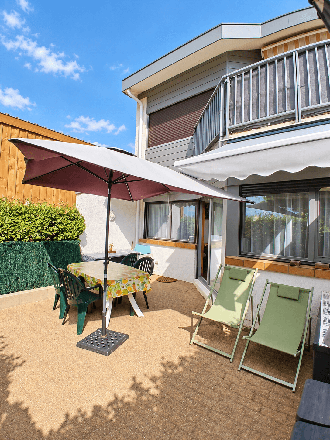 Terrasse - Appartement rez-de-jardin/terrasse - moliets-plage - landes