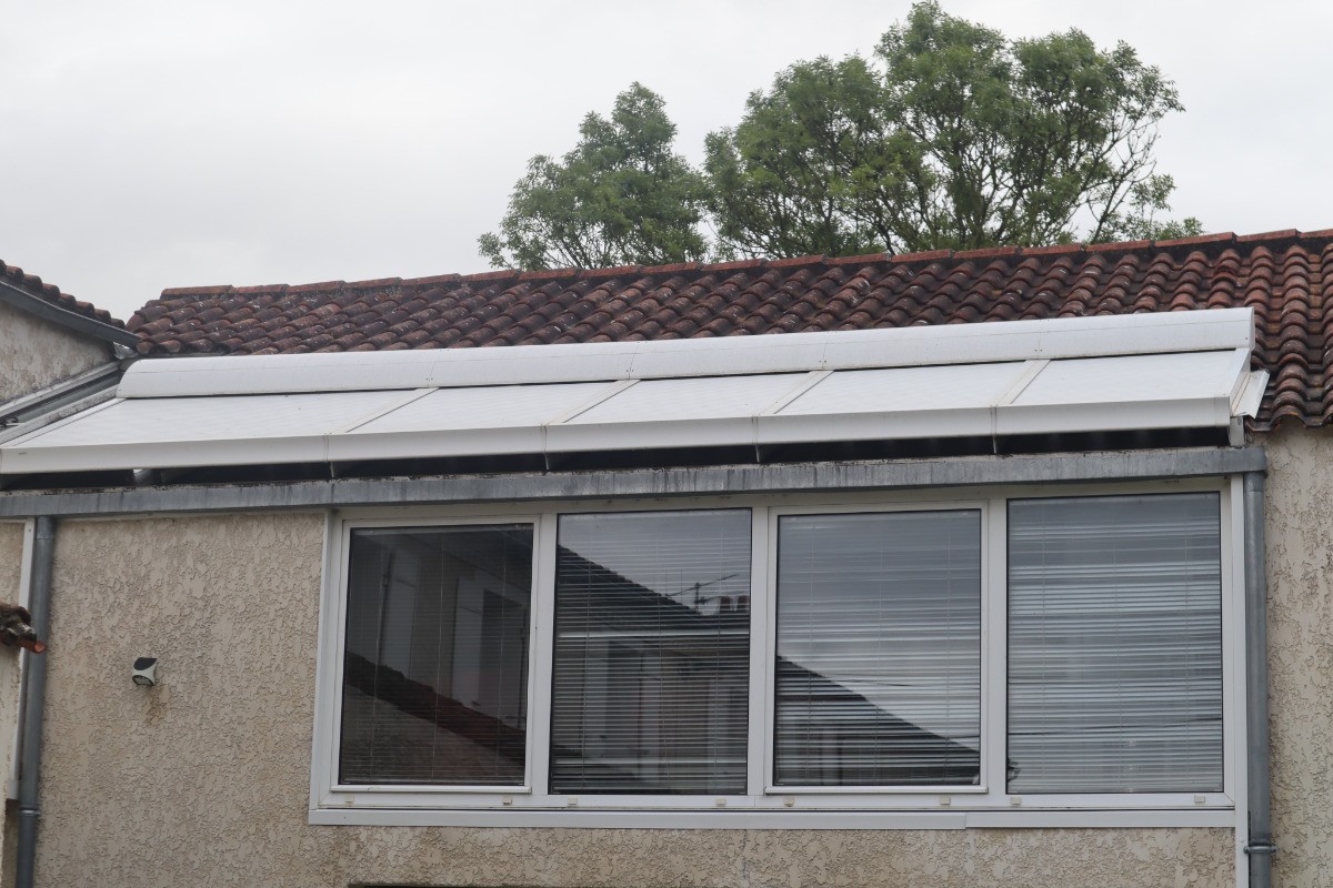 Volet roulant,isolant en toiture
