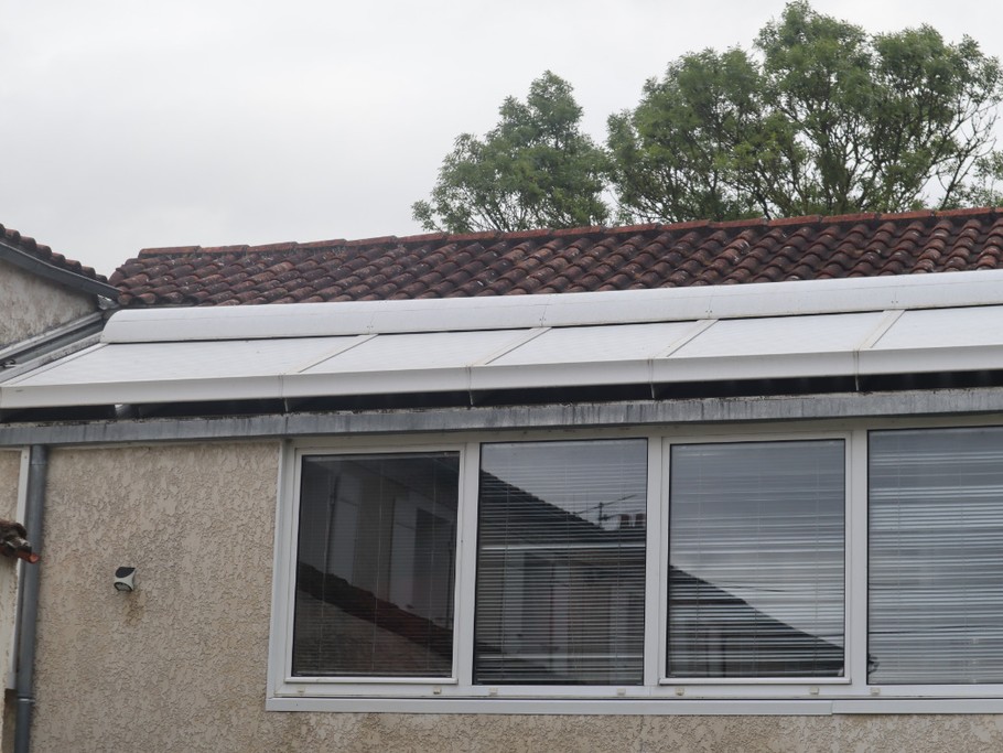 Volet roulant,isolant en toiture