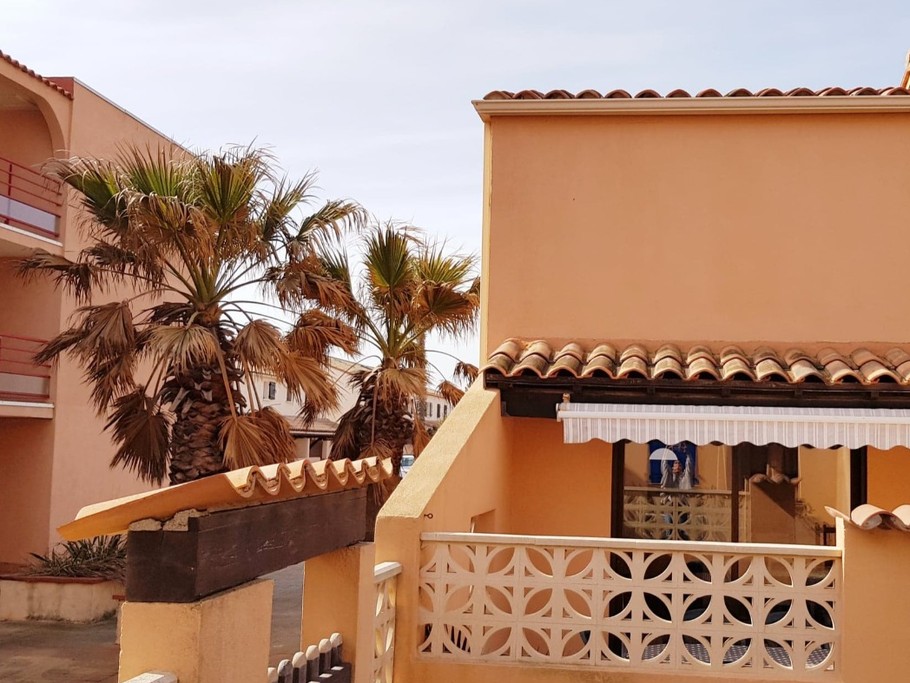 Terrasse avec accès plage