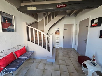 Entrée des chambres d'hotes Aux 3 phares à Chagnolet, près de La Rochelle en Charente maritime