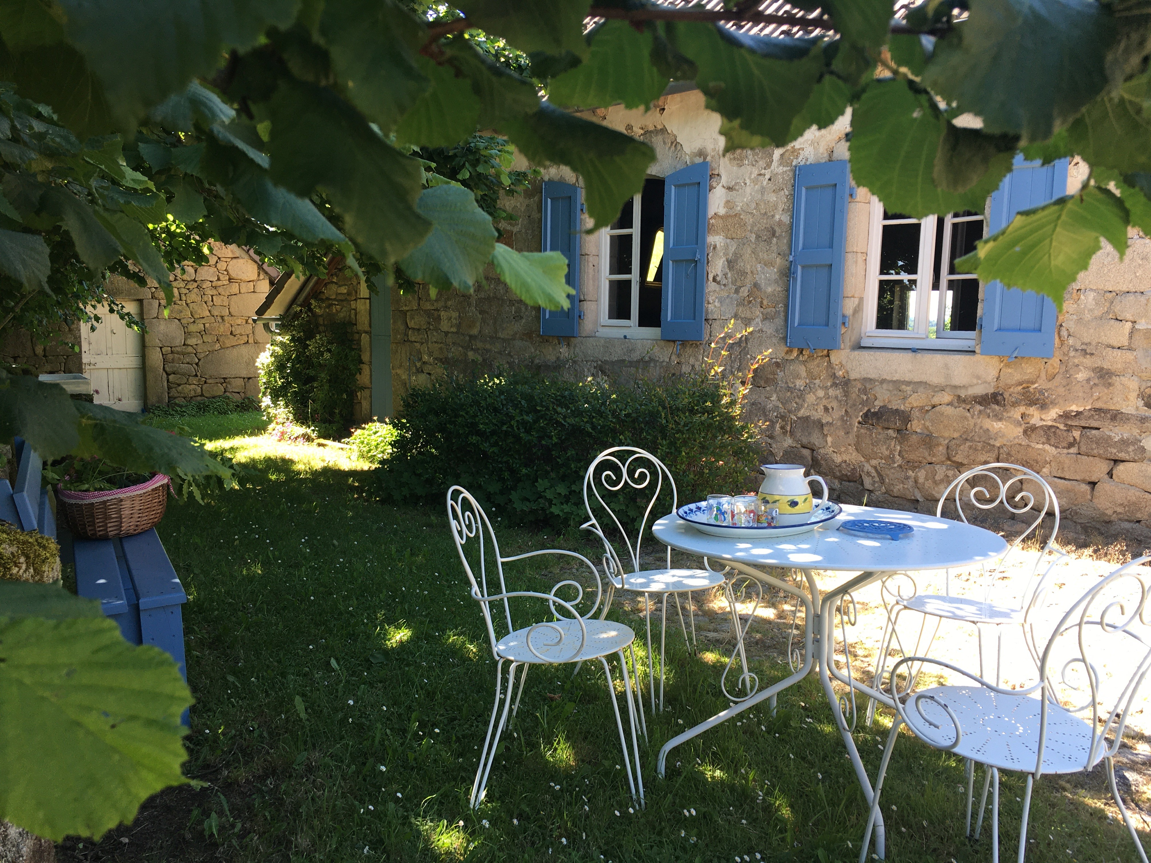 Terrasse ombragée