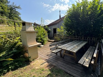 Espaces communs - piscine - Gîte Gentiane - Domaine de la Prairie des Prés