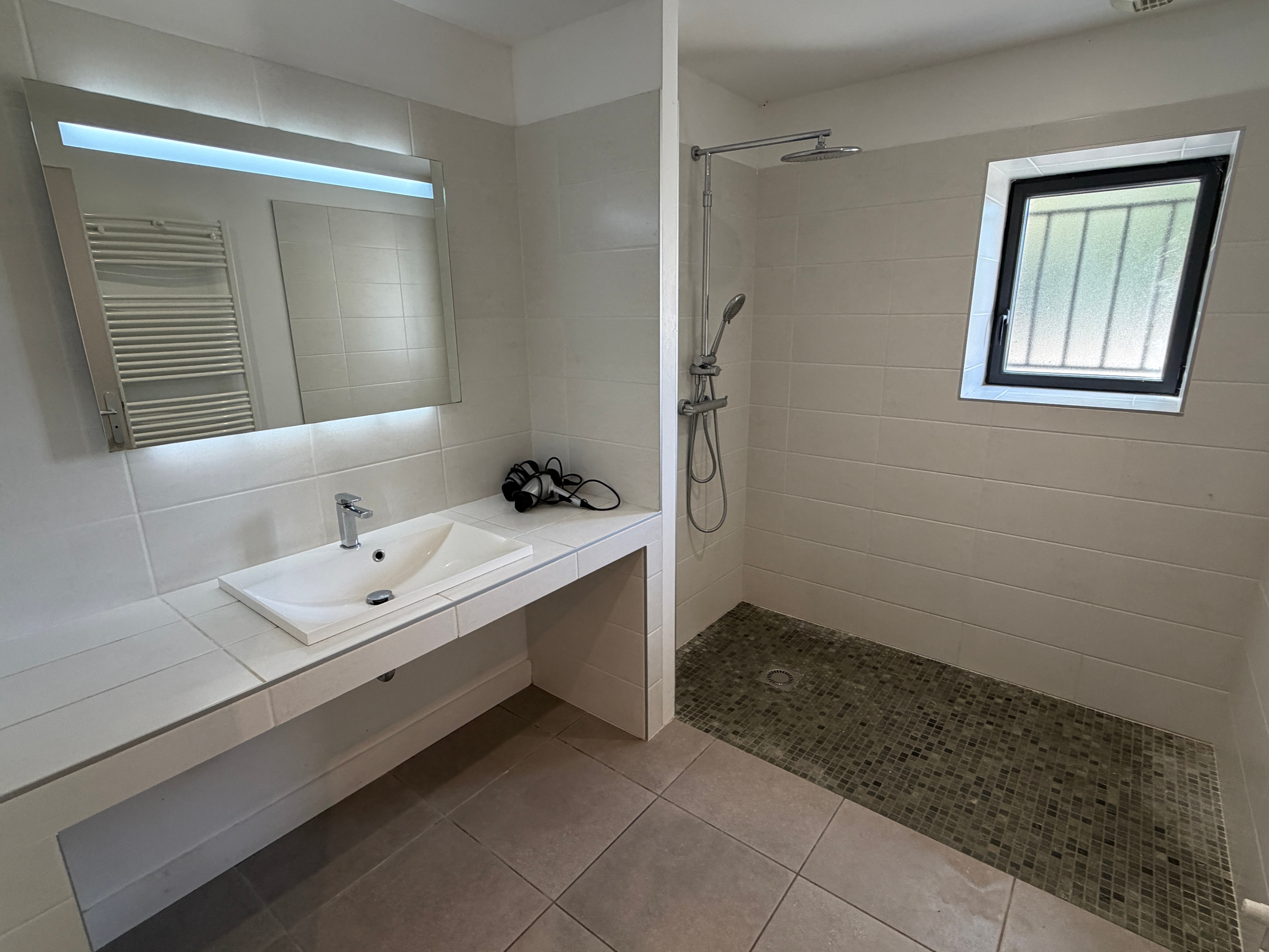 Ground-floor shower room