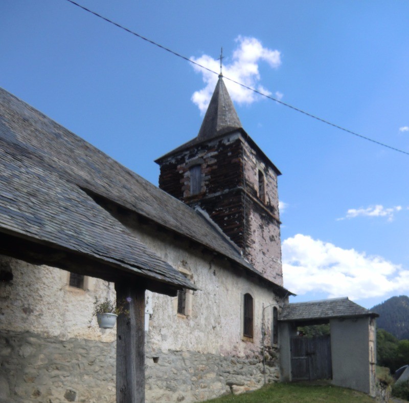 église du village