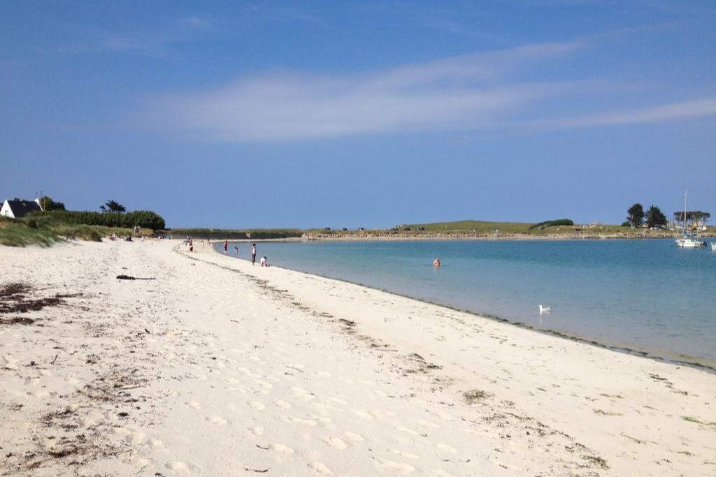Plage du Korejou à Plouguerneau
