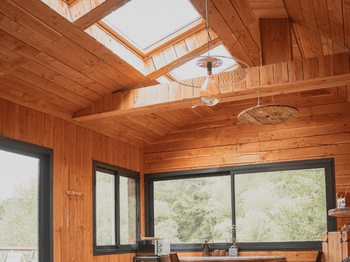 Intérieur cabane perchée