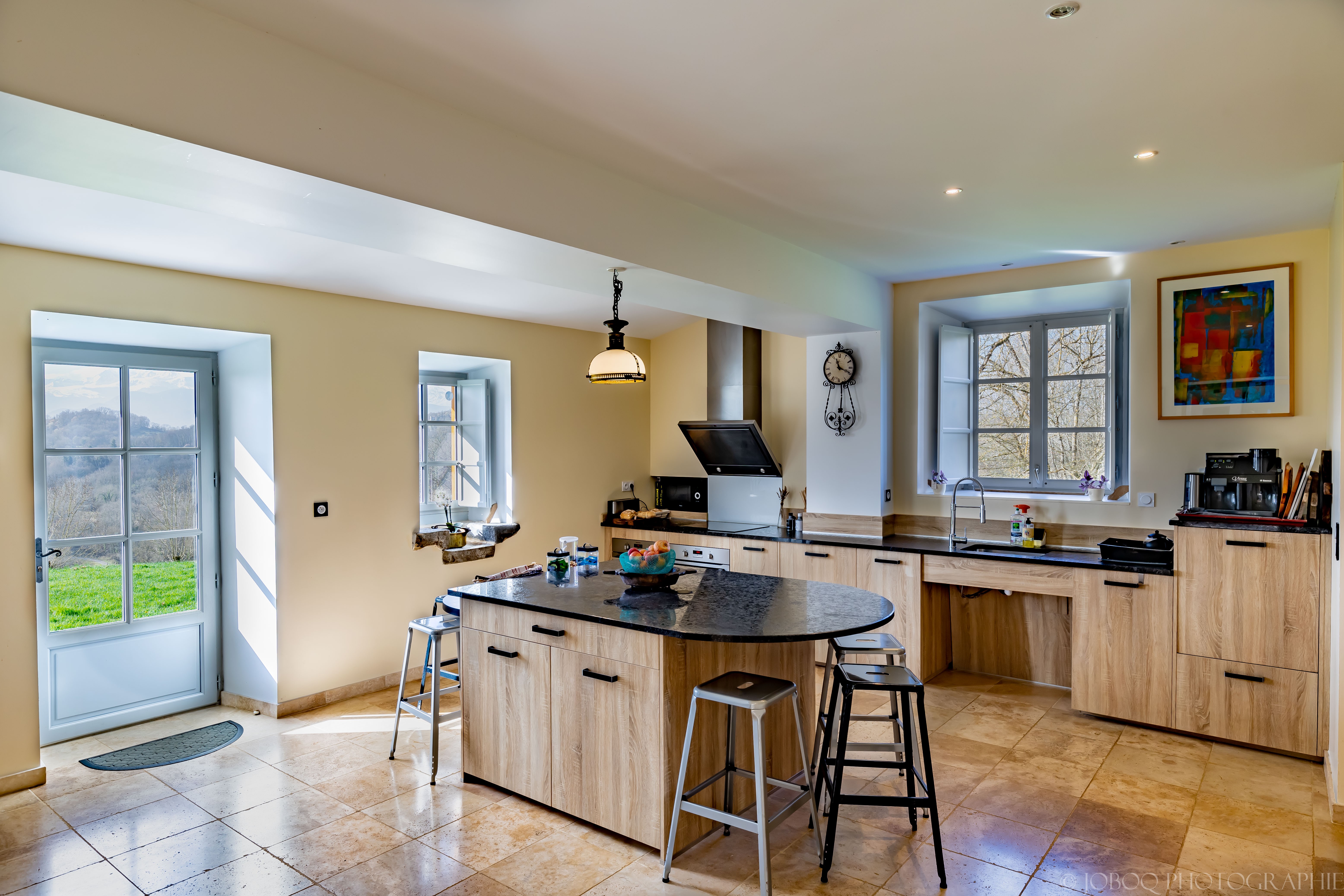 Cuisine gite de Caville