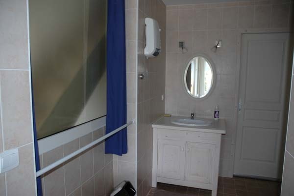 Salle de bain rez de jardin
