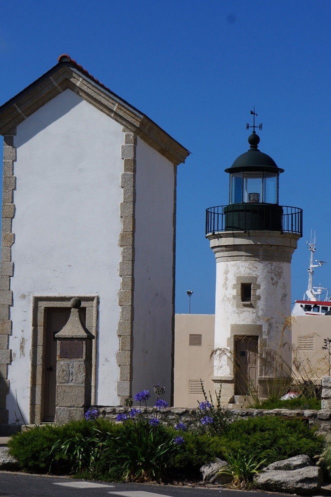 L'enclos des phares à Treffiagat