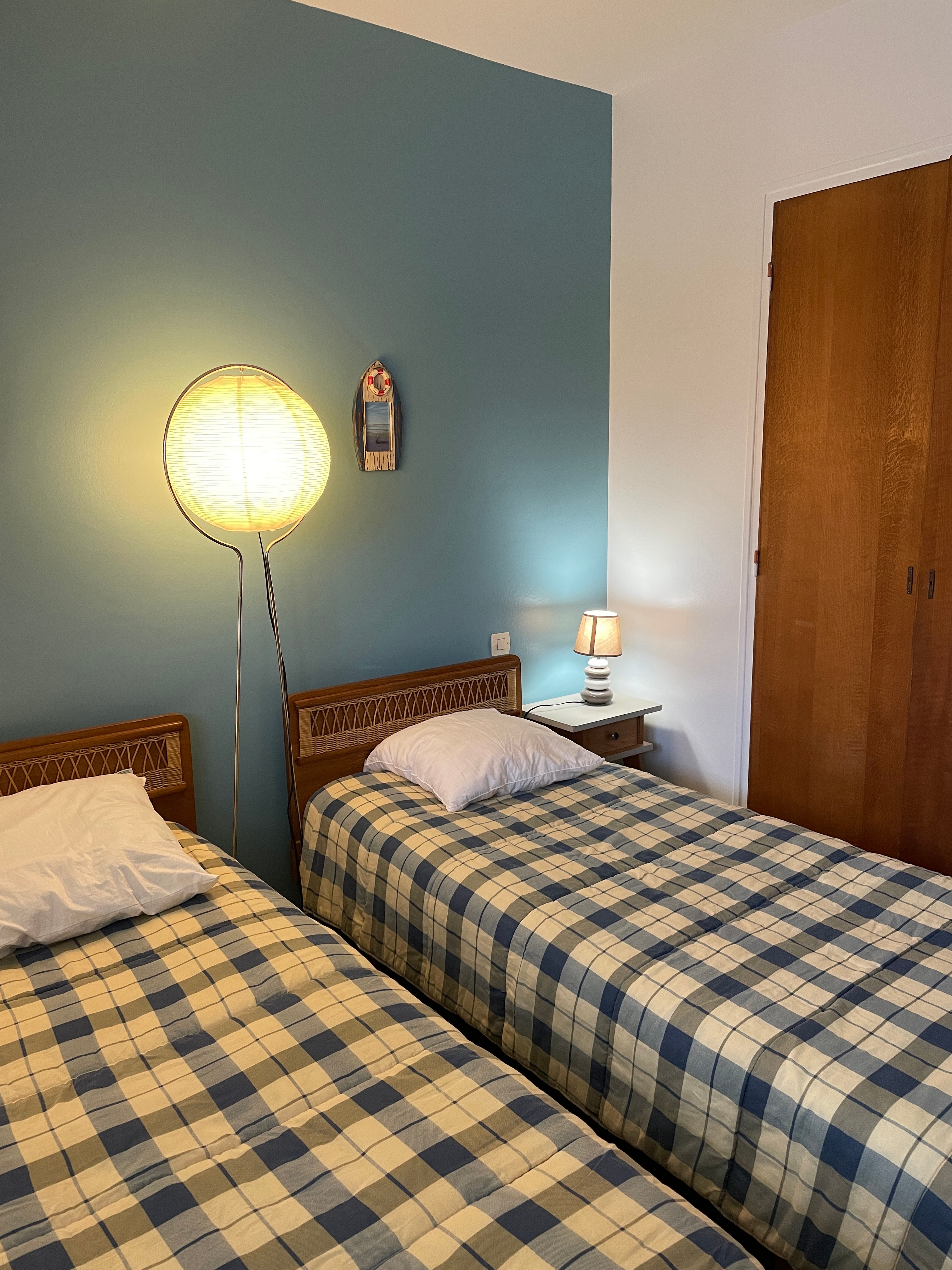 Chambre  bleue récente