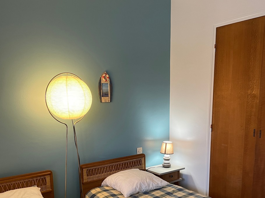 Chambre  bleue récente