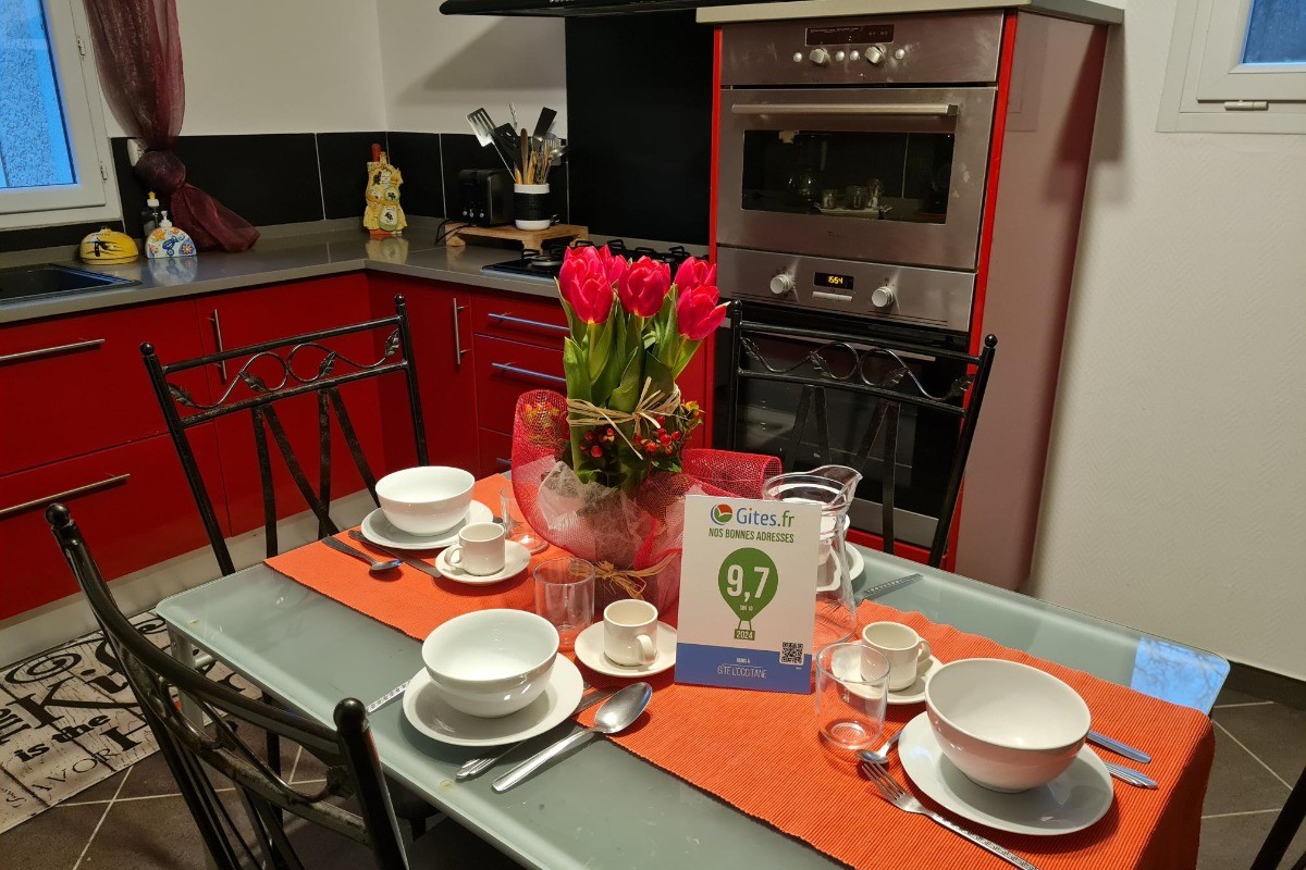 Gite L'Occitane - Maurens- Gers cuisine four