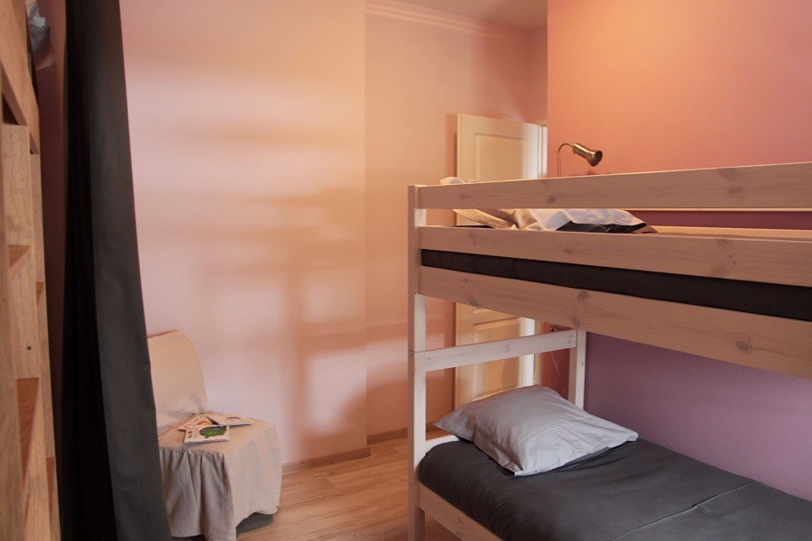 Logement au centre des Rousses - chambre lits superposés 4