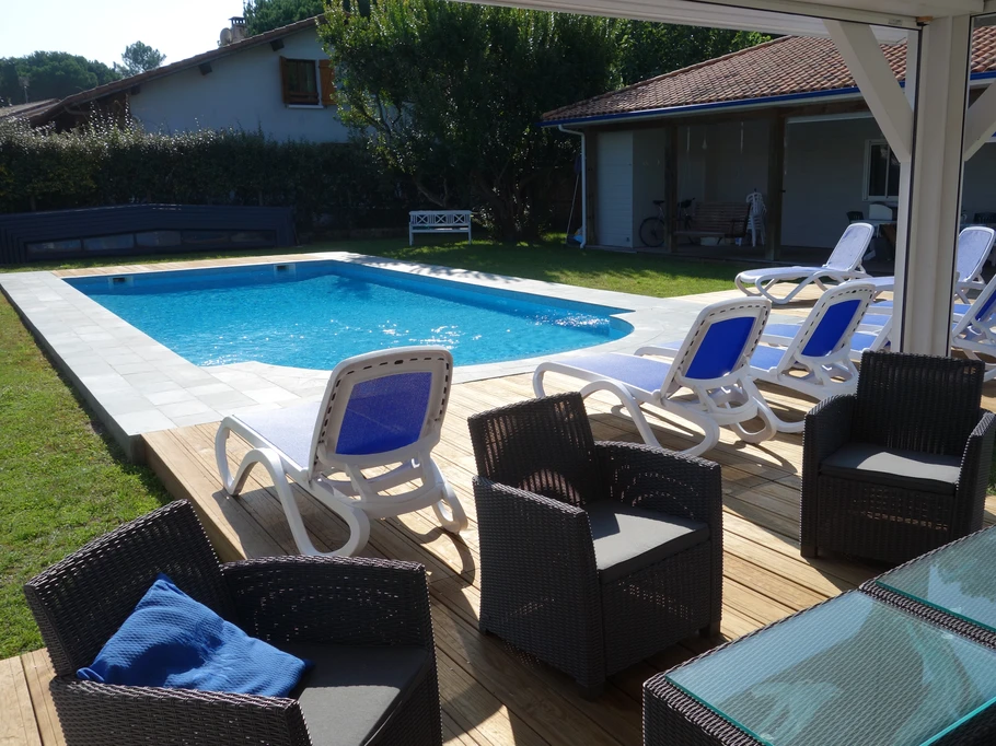 Piscine - Gîte l'Arbousier - Vieux Boucau