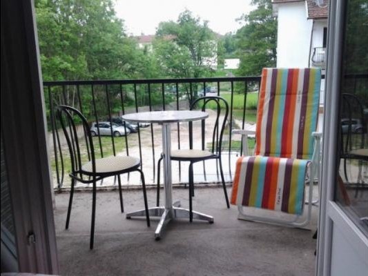 Balcon - Studio 1er étage côté jardin