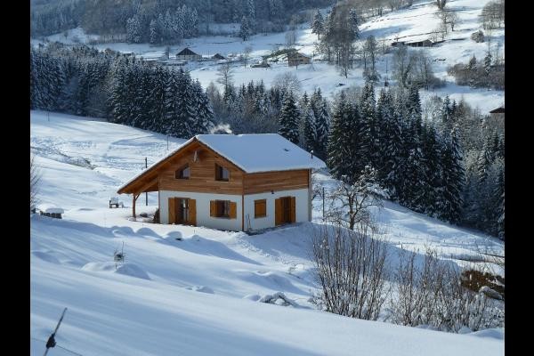 Le chalet en hiver