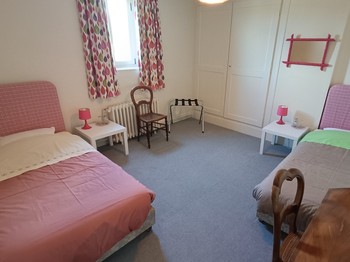 Chambre familiale des vergers - Chambre lits doubles