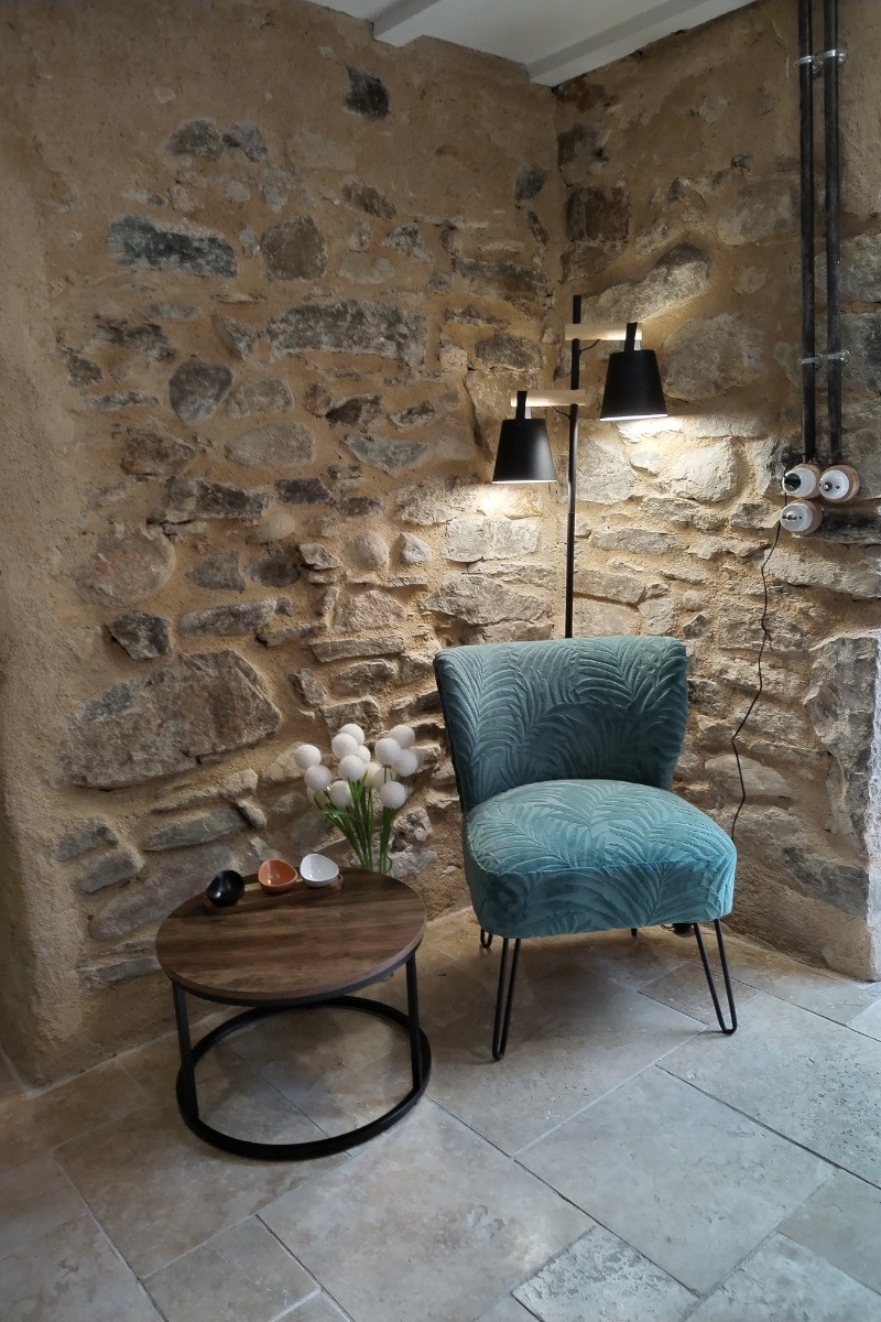 coin salon LE MOULIN DE SIRAMON à St Céré Lot 46