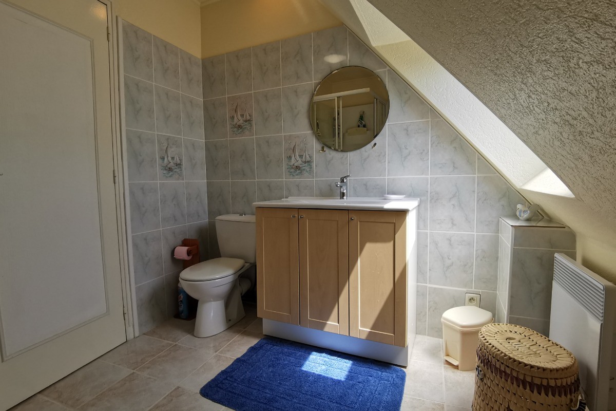 1er étage salle d'eau avec WC