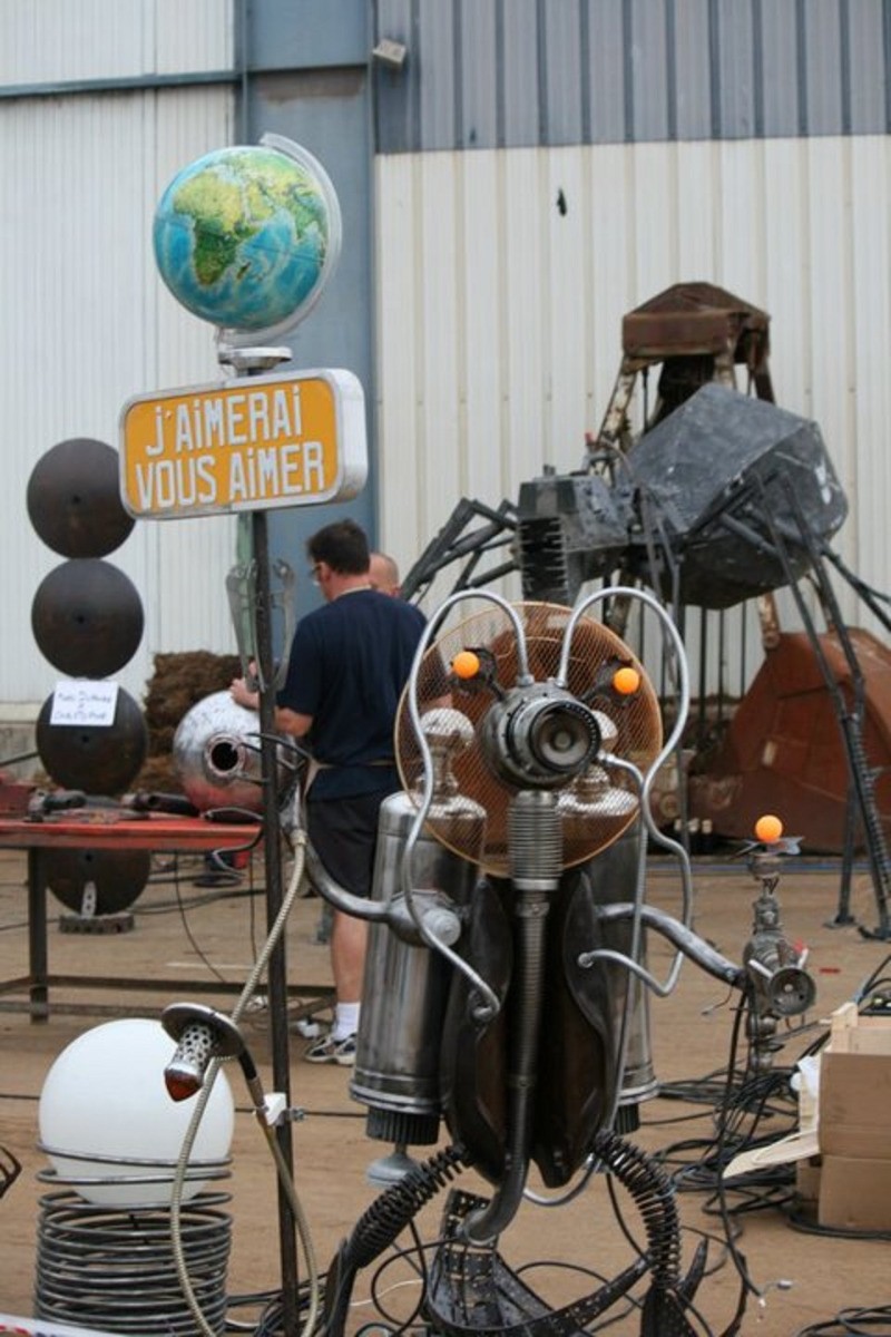 La nuit des soudeurs en août à Granville