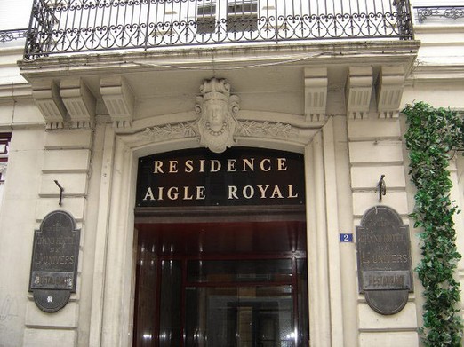 Entrée de la résidence