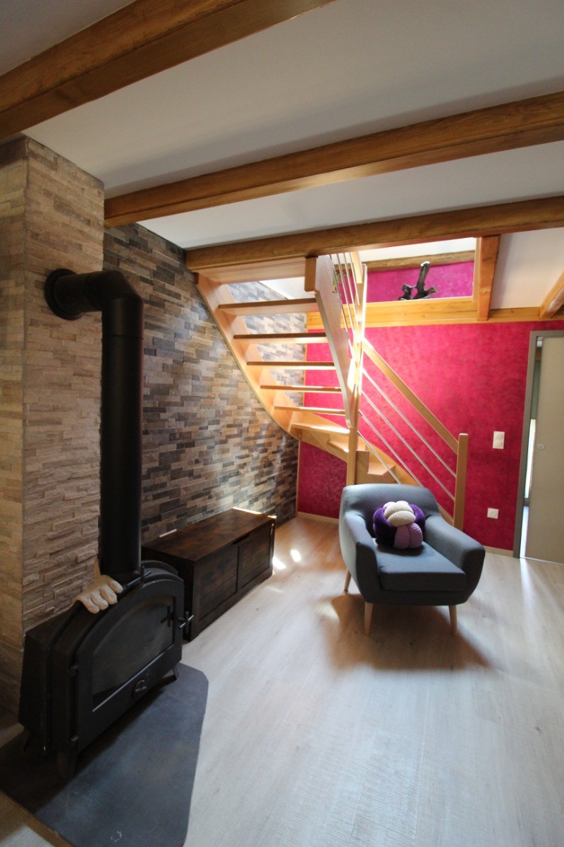 Espace salon - Gite des Roches