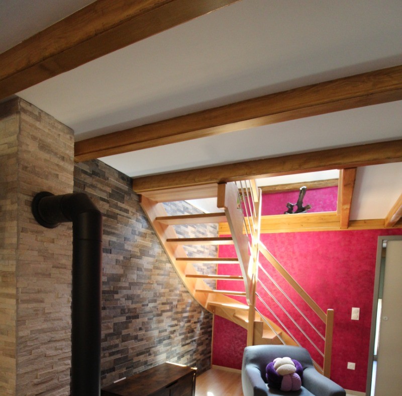 Espace salon - Gite des Roches