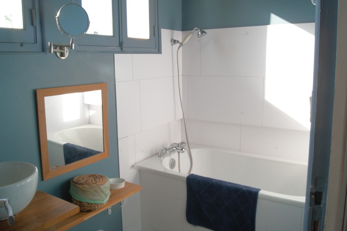 la salle de bain au 1er