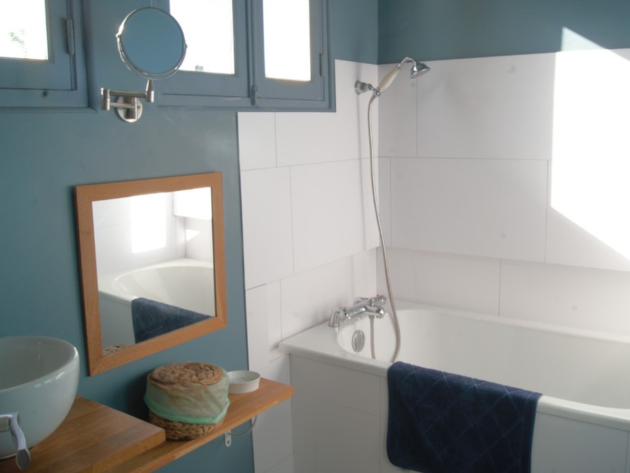 la salle de bain au 1er