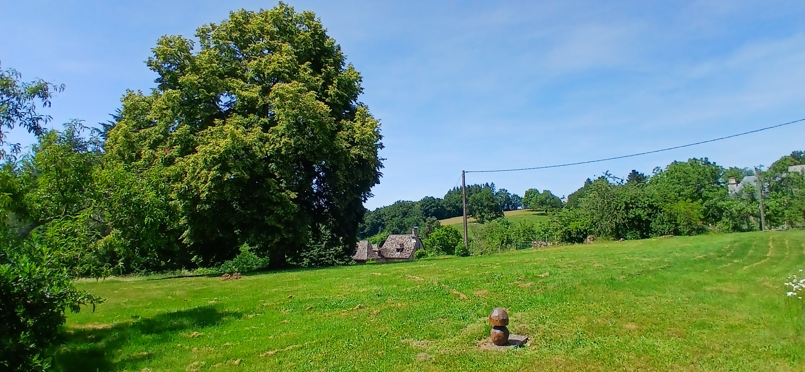 "Chez Julie" holiday cottage in Hautefage, Corrèze: The surrounding grounds