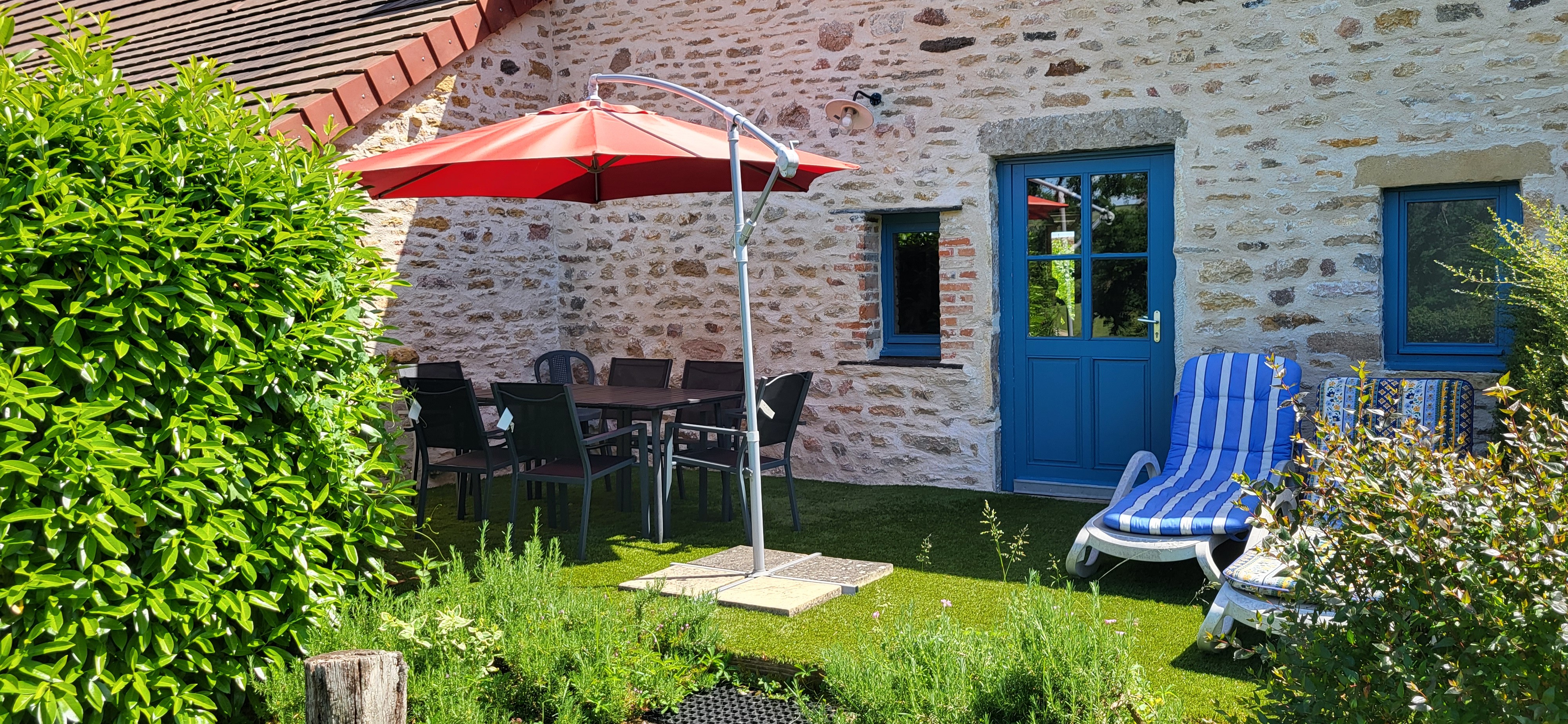 Garden terrace