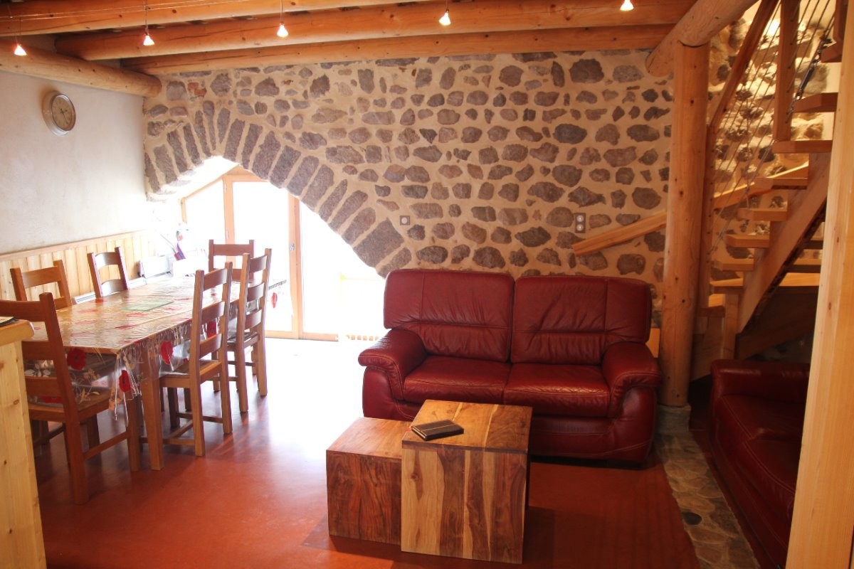 Maison Vigneronne - Champdieu - Pièce de vie
