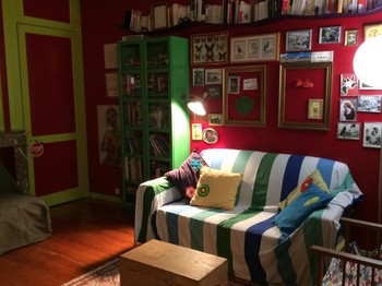 le salon privatif aux 2 chambres d'hôtes